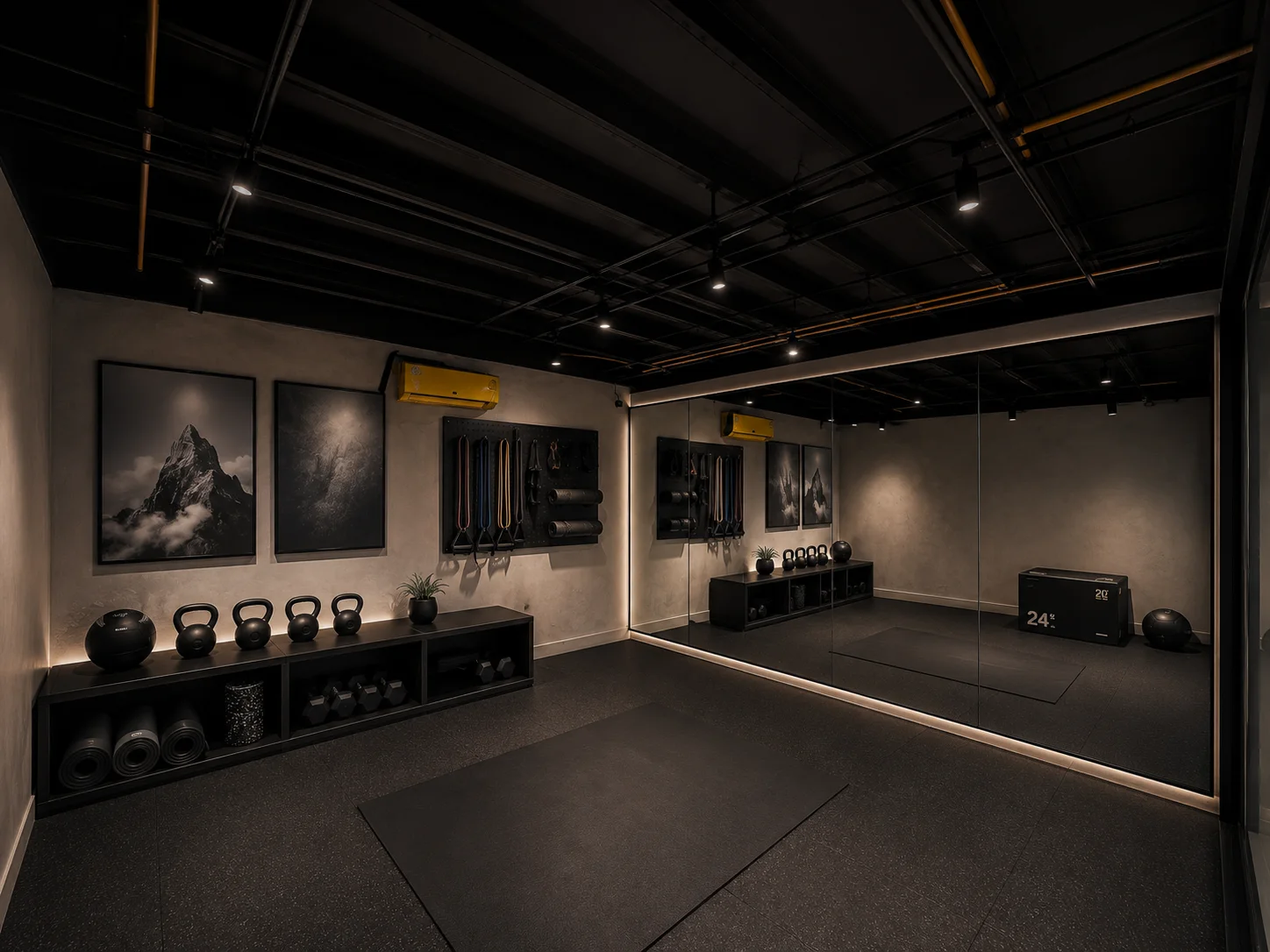 Instructional gym working concept